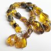 Collar y aretes Ámbar de Chiapas. Colección Caramelos mixtos