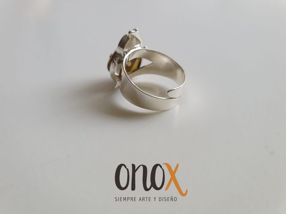 Anillo ámbar catarina - Imagen 3