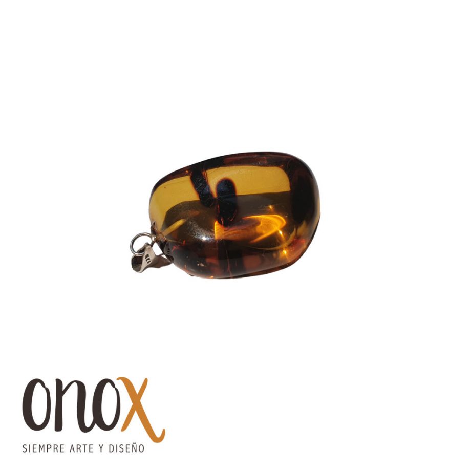Dije ámbar dos ramitas - Imagen 3
