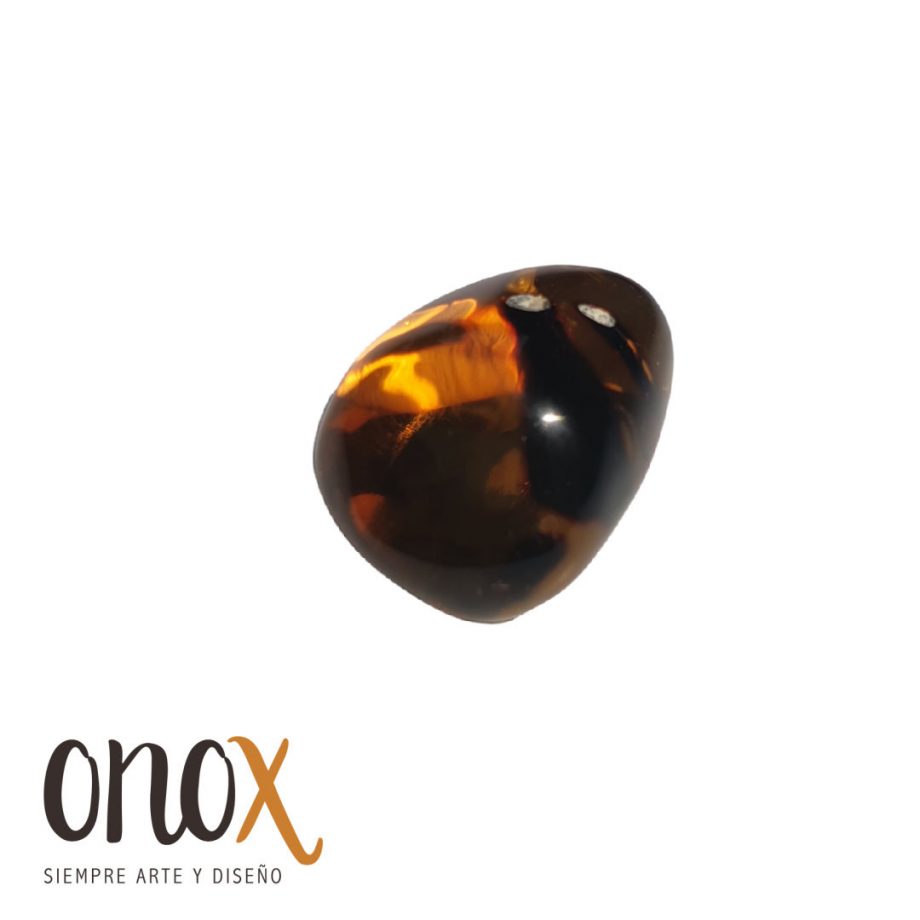 Dije ámbar dos ramitas - Imagen 2