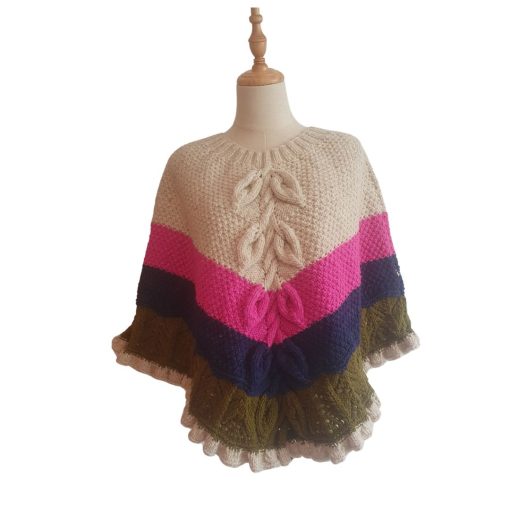Mañanita o poncho de lana - Imagen 9