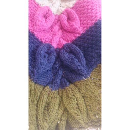 Mañanita o poncho de lana - Imagen 4