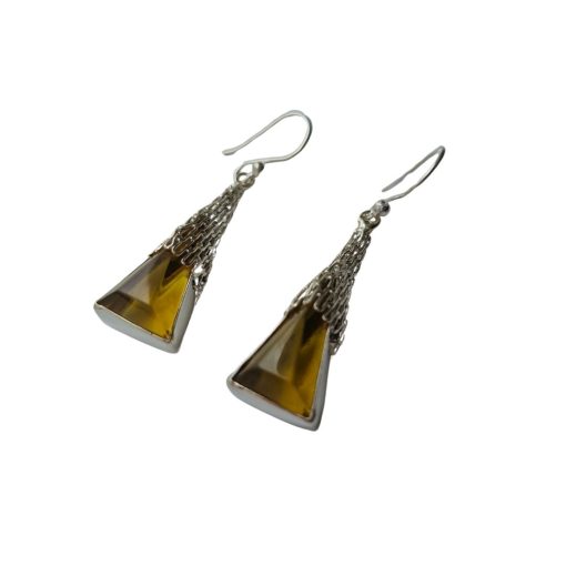 Juego de aretes y dije de ámbar de Chiapas - Imagen 5