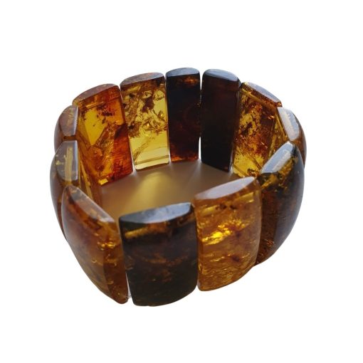 Brazalete de ámbar rectángulos - Imagen 3