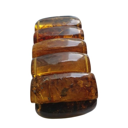 Brazalete de ámbar rectángulos - Imagen 5