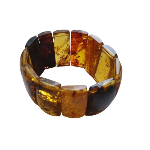 Brazalete de ámbar rectángulos