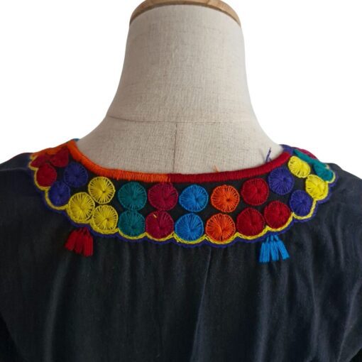 Blusa san Juan Chamula Talla 36 (Grande) - Imagen 4