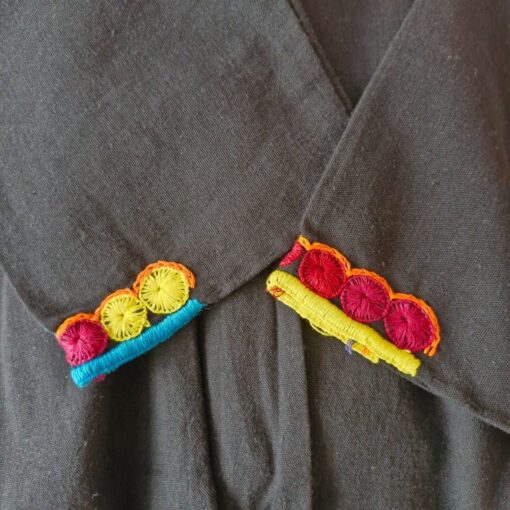 Blusa san Juan Chamula Talla 36 (Grande) - Imagen 5
