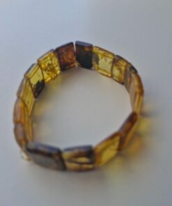 Alternative view of Pulsera cuadritos de ámbar